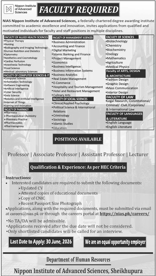 Jobsdetail Nippon Jobs 2026 2026 — Official Newspaper Advertisement | SkillzDunya